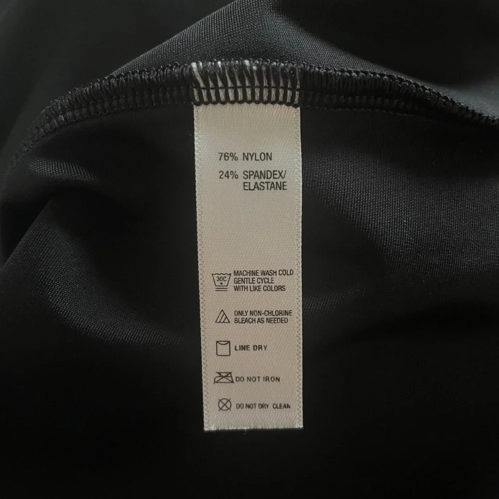 SOLD Spanx Black Slip Dress - Picture 5 of 6
